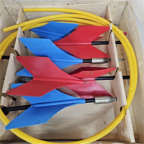 Blazing Auctions - Jarts Vintage Lawn Darts Set in Original Box