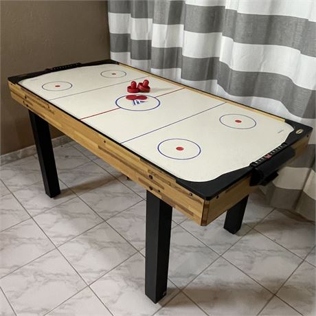 Halex Air-Powered Hockey Table w/ Two Strikers and Pucks