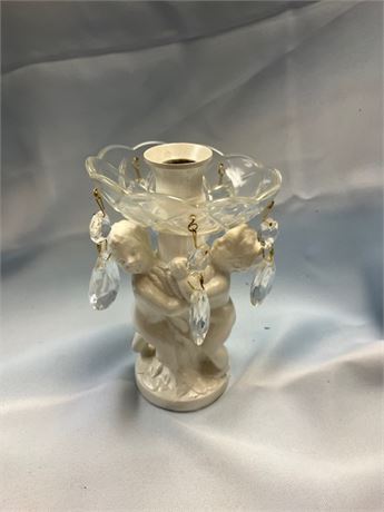 Vintage Cherub Candle Holder