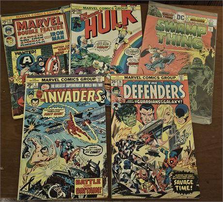 DC and Marvel vintage comic book ( 75 -76)