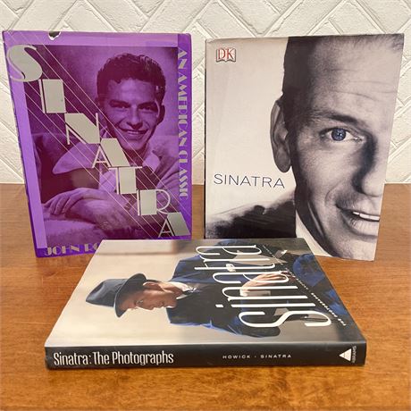Frank Sinatra Oversized Photo & Life Book Lot