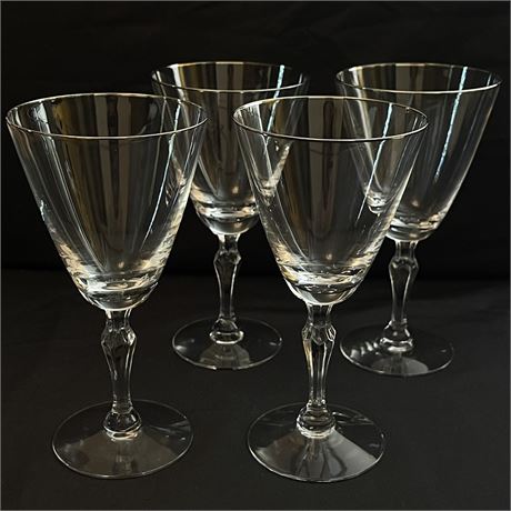 Fostoria Engagement Crystal Water Goblets