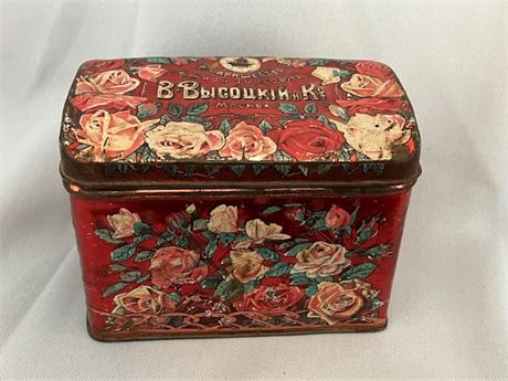Imperial Russian Tea Tin Box