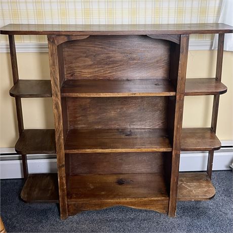 Wood Bookshelf / Display Shelf