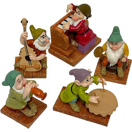 Walt Disney Snow White and the Seven Dwarfs Enesco 65th Anniversary Figurines