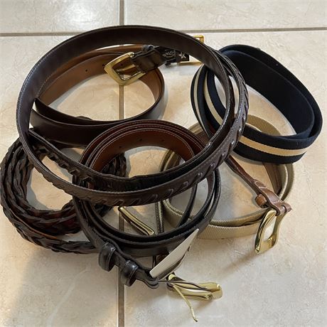 Men's Belts - Christian Dior Torino Leather Company - Sizes 38-42