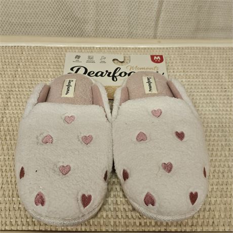 *NEW* Dearfoam Slippers Size Medium 7-8 Wide Width 3 of 3