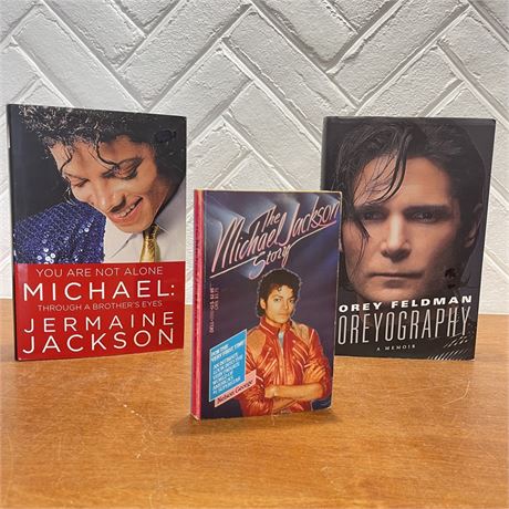 Michael Jackson and Corey Feldman Memoir Books