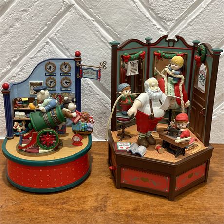 Enesco Christmas Animated Music Boxes
