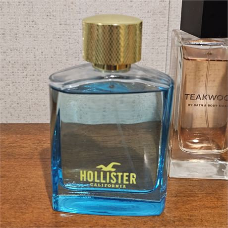 Hollister & Bath and Bodyworks Colognes