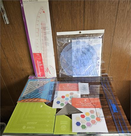 Quilting Templates Lot 1