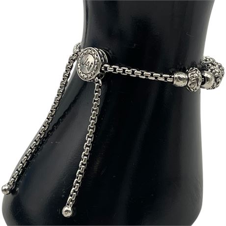 Sterling Silver JAI by John Hardy Box Chain Bolo Bracelet