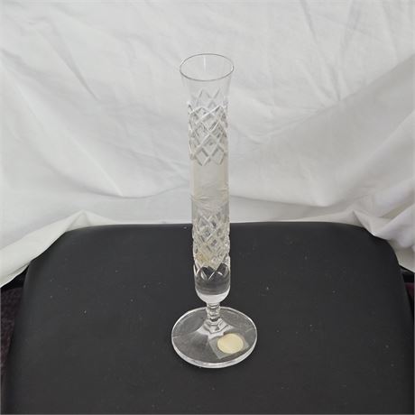 KRISTALUXUS" and states "HAND CUT CRISTAL".