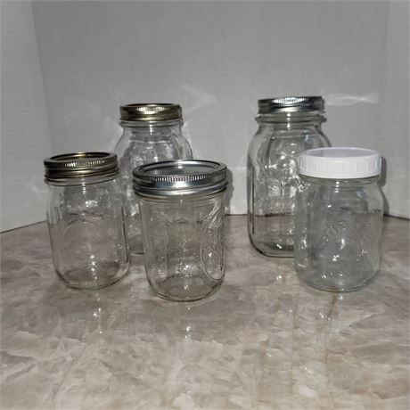 Assorted Size Canning Jars
