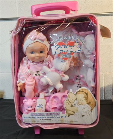 Kewpie Doll w/ Baby Accessories & Carry all Case 2000 Special Edition