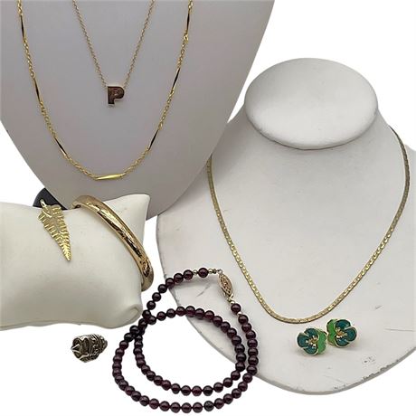 Jewelry Lot w/ 12K Gold Filled Bracelet