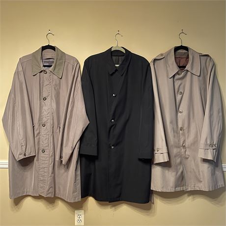 Mens Trench Coats Size L, 42L & 44L