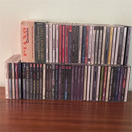 Large Lot of CDs - Mainly Classical