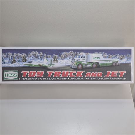 NIB 2010 Hess Toy Truck & Jet