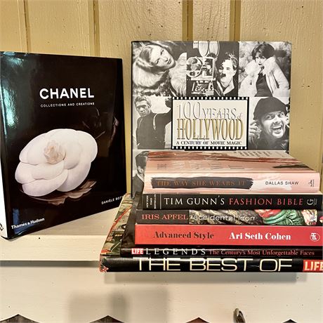 Coffee Table Books on Fashion & Legends