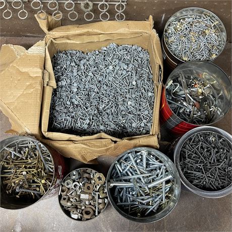 Large Collection of Misc Small Parts