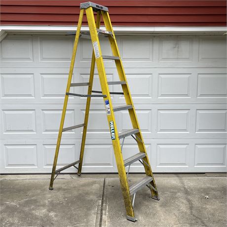Keller 8FT Fiberglass Ladder