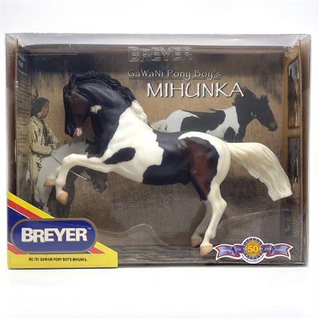 NIB Breyer "GaWaNi Pony Boy's Mihunka" Fighting Stallion Model No. 781