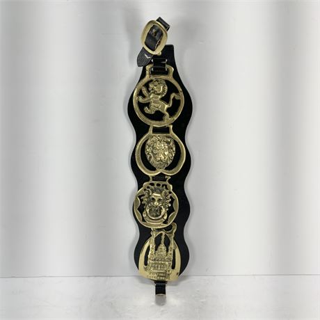 Set of 4 Brass Plaques