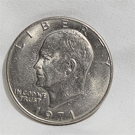 1971 Eisenhower Dollar,