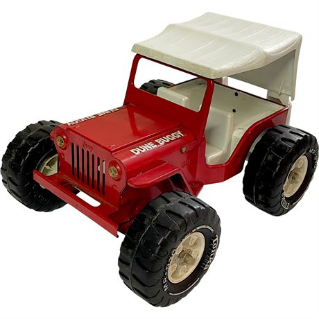 Vtg Tonka Jeep Dune Buggy Removable-Top Pressed Steel Toy Vehicle