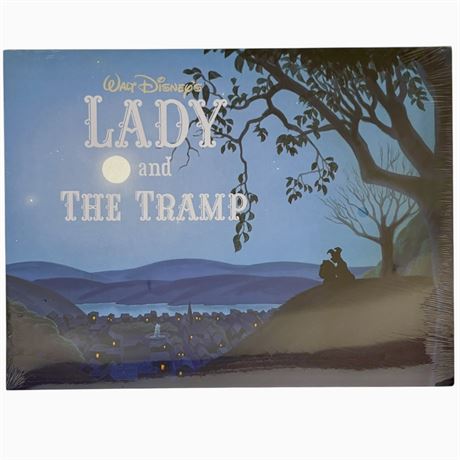 4 Sealed 1990s Disney's Lady and the Tramp Frameable Lithographs
