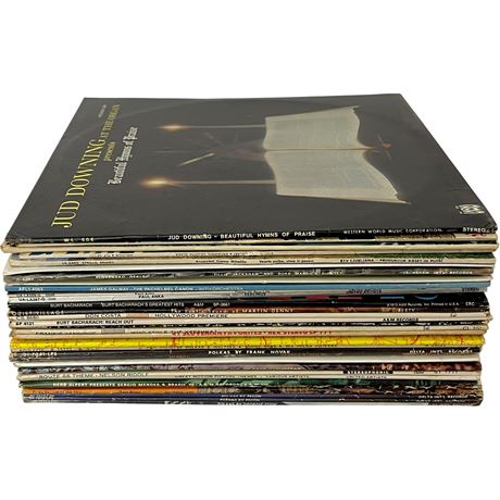 Grouping of Vinyl Records