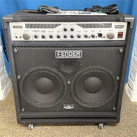 Fender Bassman 250 Bass Combo Amplifier w/ Aux Cord