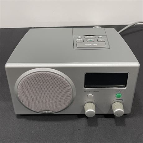 Boston Acoustics Receptor Radio AM/FM Dual Alarm Clock