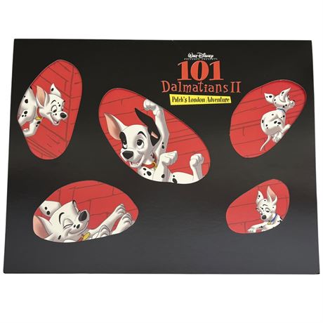 4 1990s Disney's 101 Dalmations II Frameable Lithographs