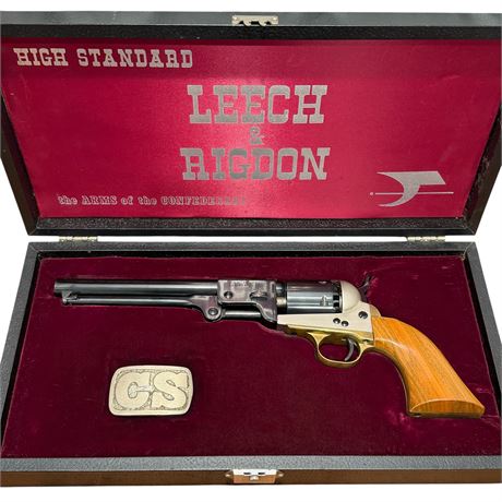 High Standard Leech & Rigdon Confederate Replica Revolver