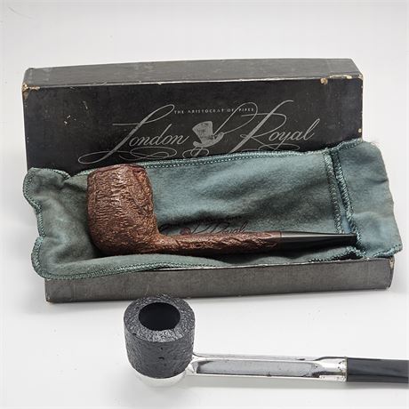London Royal Briar in Original Box & Includes an Additional Vintage Pipe