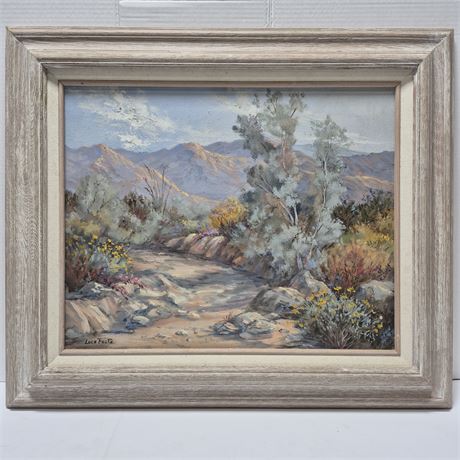 SIGNED ORIGINAL Luce Felts Painting