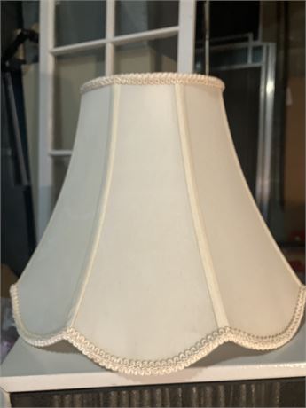 Fabric Bell Scalloped Lamp Shade