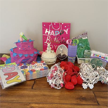 Decor for Many Holidays - Valentines, St. Patricks, Easter, and Birthday