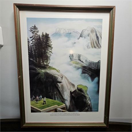 Alps International Golf Climbing Club #10 Framed Print