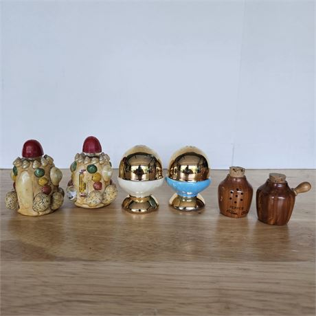 Vintage Salt & Pepper Shakers Lot