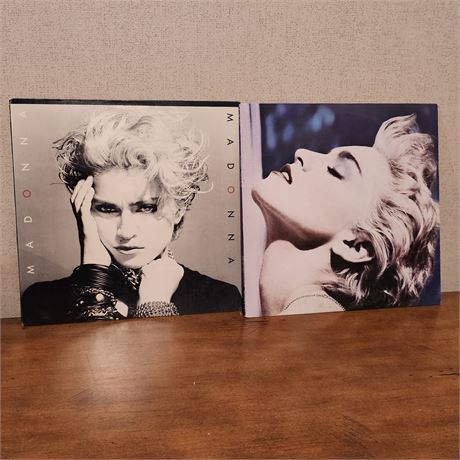 Madonna, True Blue & Madonna-First Issue w/Sleeves