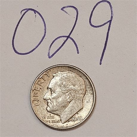 1946 Roosevelt Dime Silver