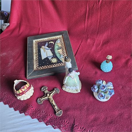 vintage collectibles and decorative items