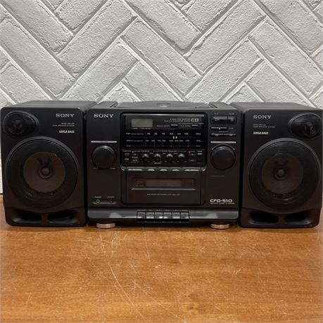 Sony CFD-510 Radio Cassette Mega Bass Speaker Boombox
