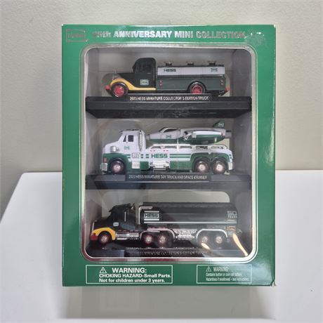 NIB Hess 25th Anniv Mini Collection 2023