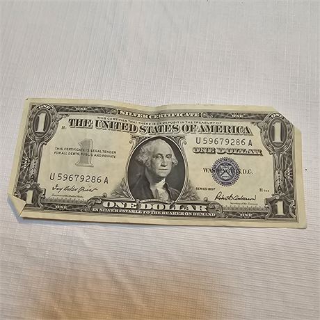 1957 $1 Silver Certificate,