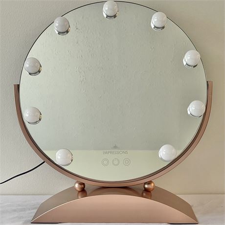 Impressions Large Lighted Vanity Mirror