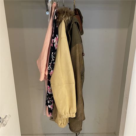 Small Group of Medium Jackets and Clothes